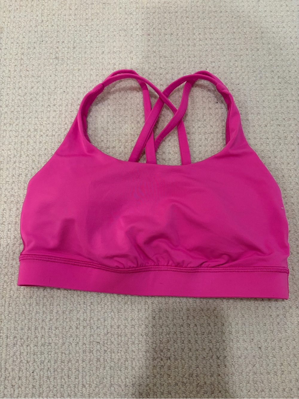 lululemon athletica Hot Pink Energy Bra